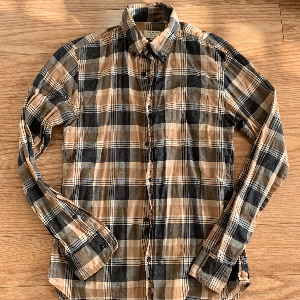 Plaid shirt men’s